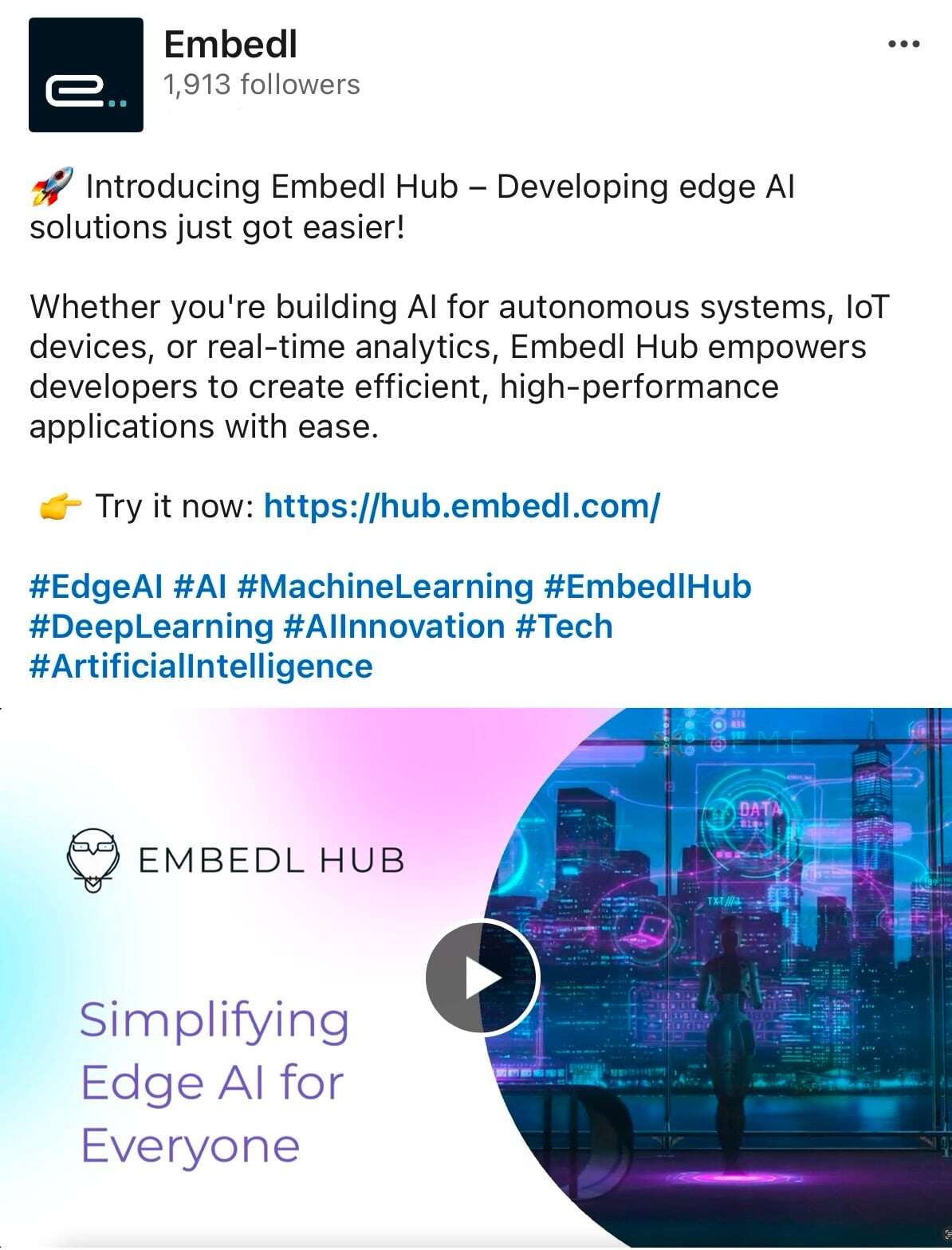 Embedl Hub