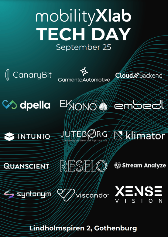 Embedl at MobilityXlab Tech day