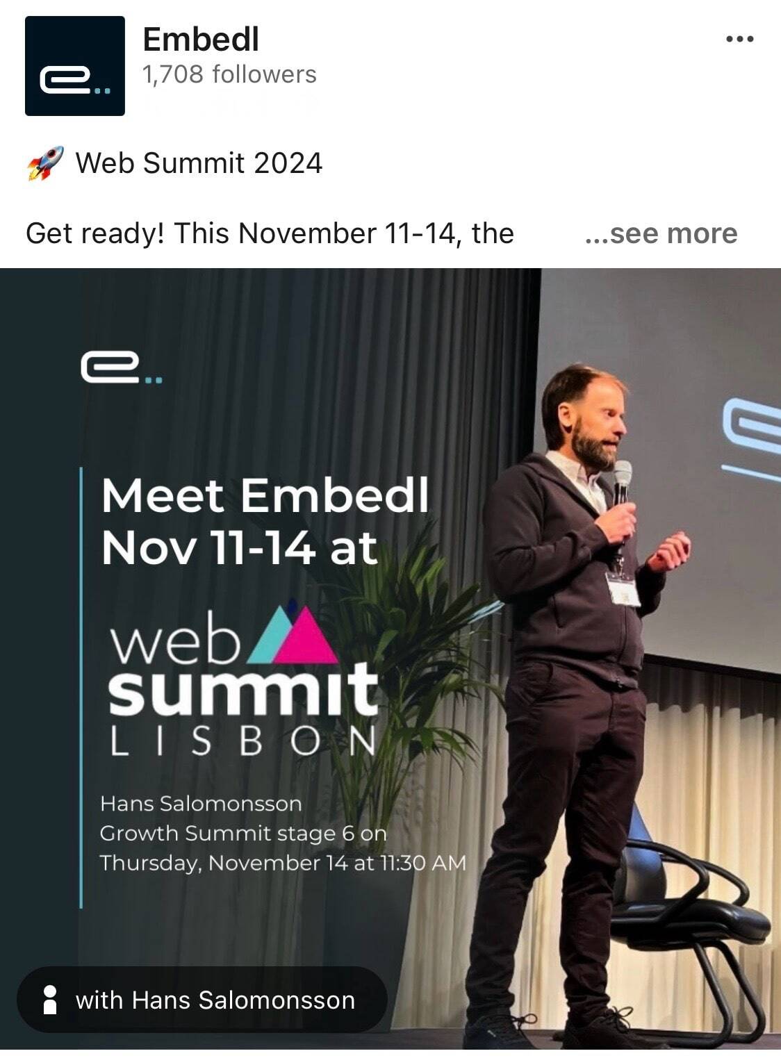 Embedl Web summit